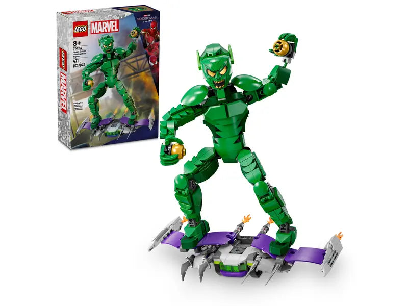 LEGO 76284 Marvel SpiderMan No Way Home Green Goblin Construction Fig