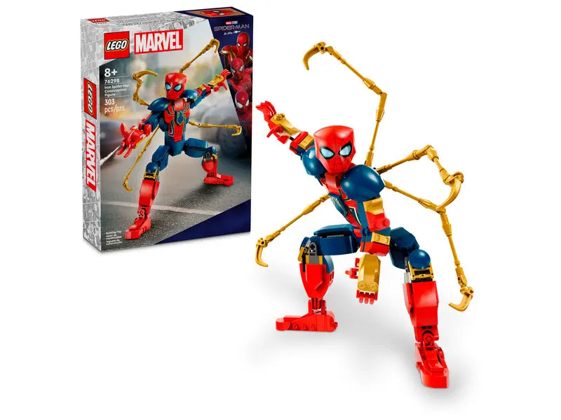 LEGO 76298 Marvel Spider-Man No Way Home Iron Spider-Man Construction –  Urban Farmhouse