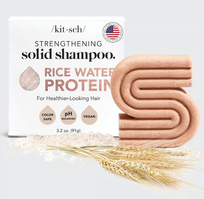 Kitsch Rice Water & Protein Shampoo Bar