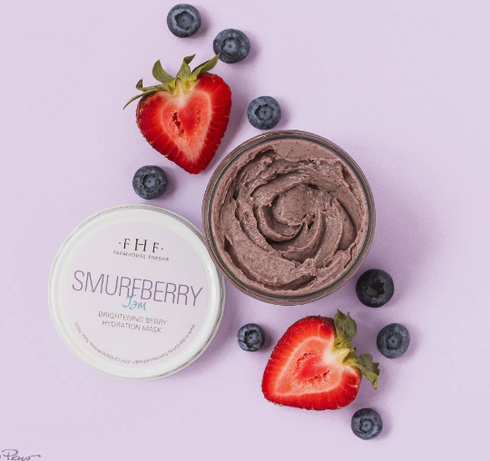 Farmhouse Fresh Smurfberry Jam Brightening Berry Hydration Mask
