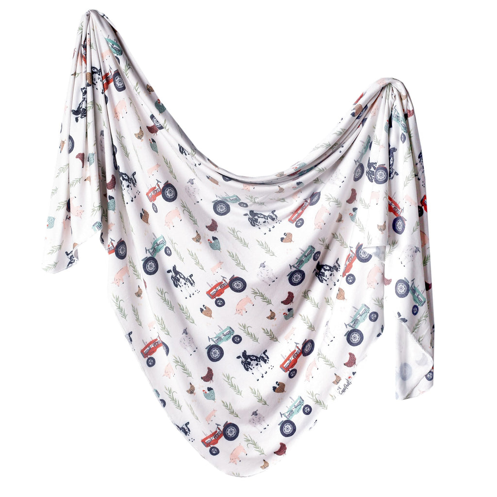 Copper Pearl Jo Knit Swaddle Urban Farmhouse