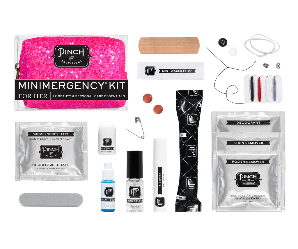 Pinch Provisions Minimergency Kit, 17 Emergency Essentials