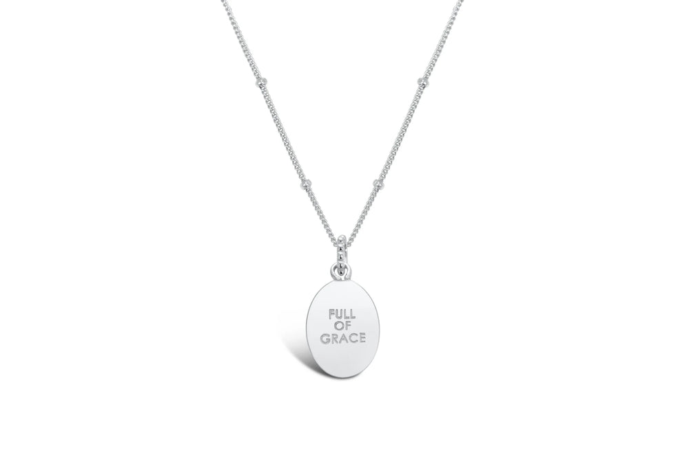 Stia Silver She is Miraculous Necklace
