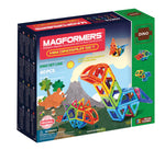 Magformers Mini Dinosaur Magnetic Building Cubes