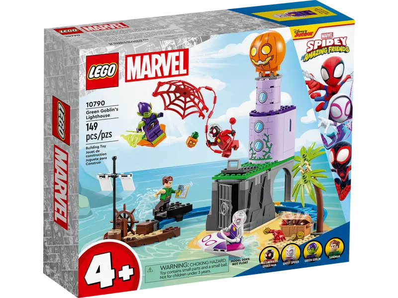 LEGO 10790 Marvel Spider-Man Team Spidey at Green Goblin's Lighthouse