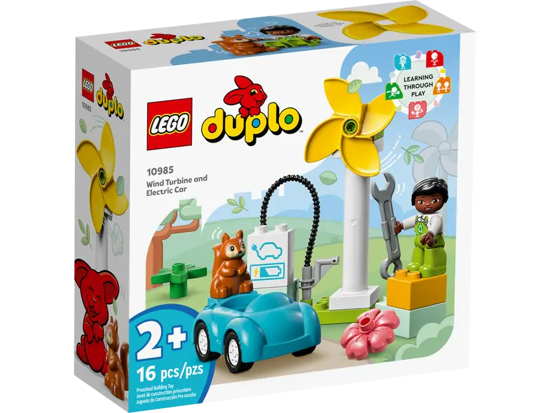 LEGO 10985 Duplo Wind Turbine and Electric Car