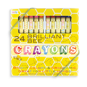 OOLY Brilliant Bee Crayons Box of 24