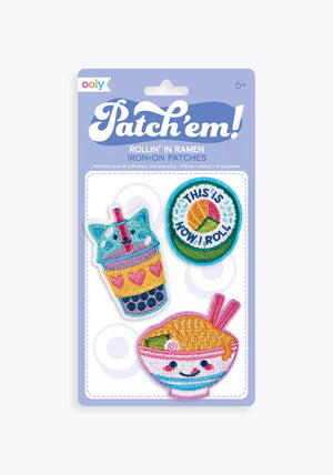 OOLY Patch 'Em Iron on Patches