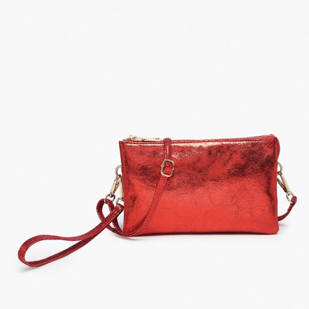 Jen & Co Earth Aster Red Riley Crossbody M013-ASTRD