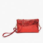 Jen & Co Earth Aster Red Riley Crossbody M013-ASTRD