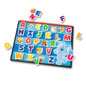 Melissa & Doug Blue's Clues & You! Wooden Chunky Puzzle- Alphabet