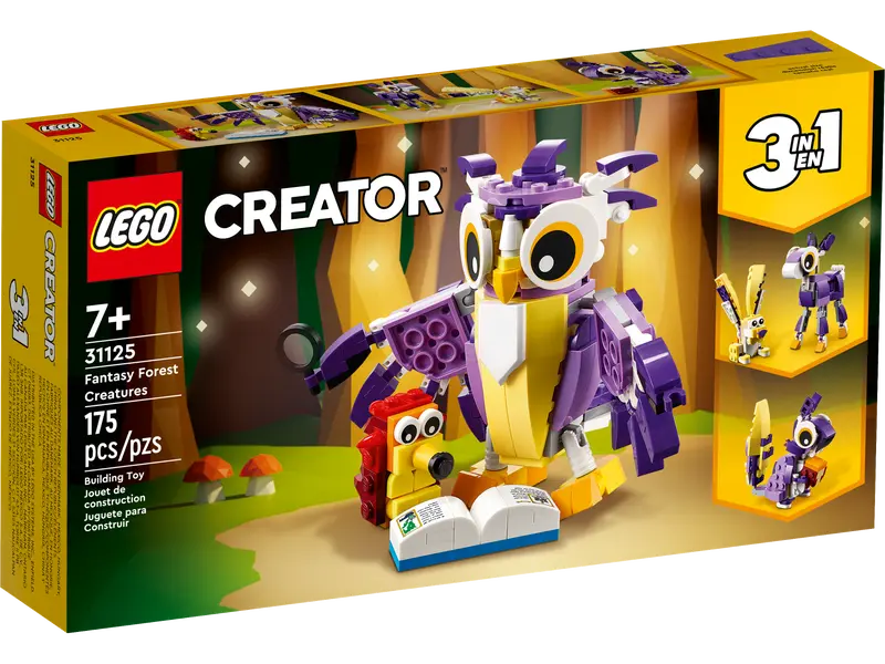 LEGO 31125 Creator 3N1 Fantasy Forest Creatures