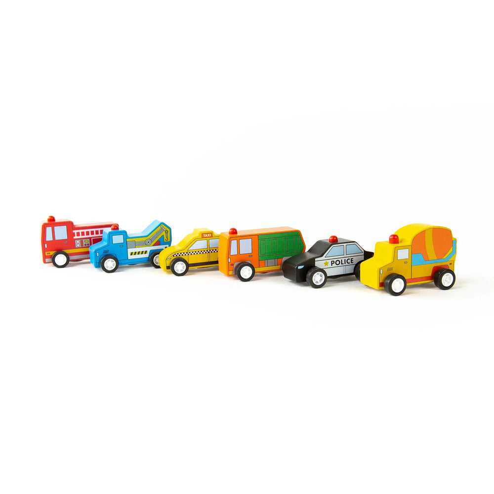 Jack Rabbit Wooden Boxed Car Assorted