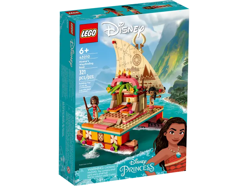 LEGO 43210 Disney Moana's Wayfinding Boat