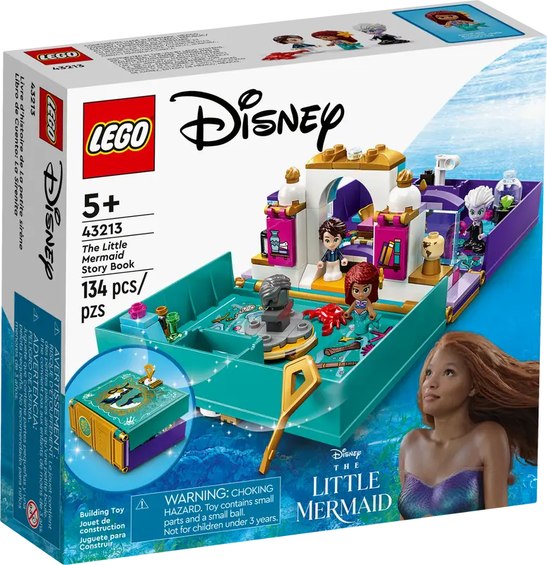 LEGO 43213 Disney The Little Mermaid Story Book