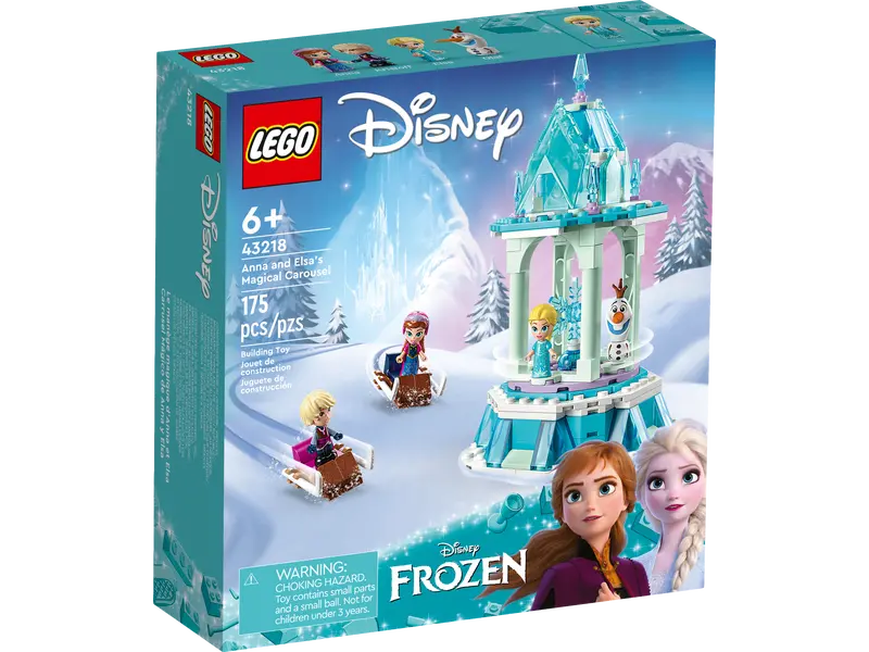 LEGO 43218 Disney Anna and Elsa's Magical Carousel