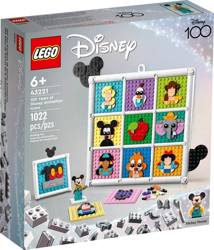 LEGO 43321 Disney 100 Years of Disney Animation Icons