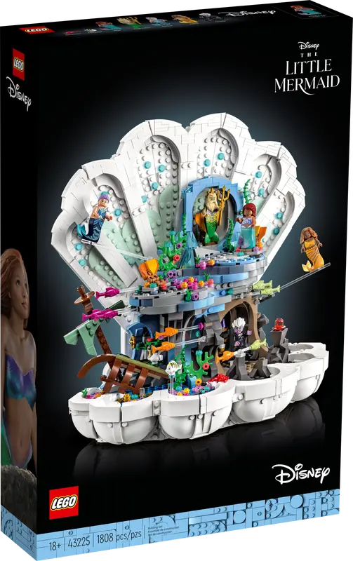 
            
                Load image into Gallery viewer, LEGO 43225 Disney The Little Mermaid Royal Clamshell
            
        