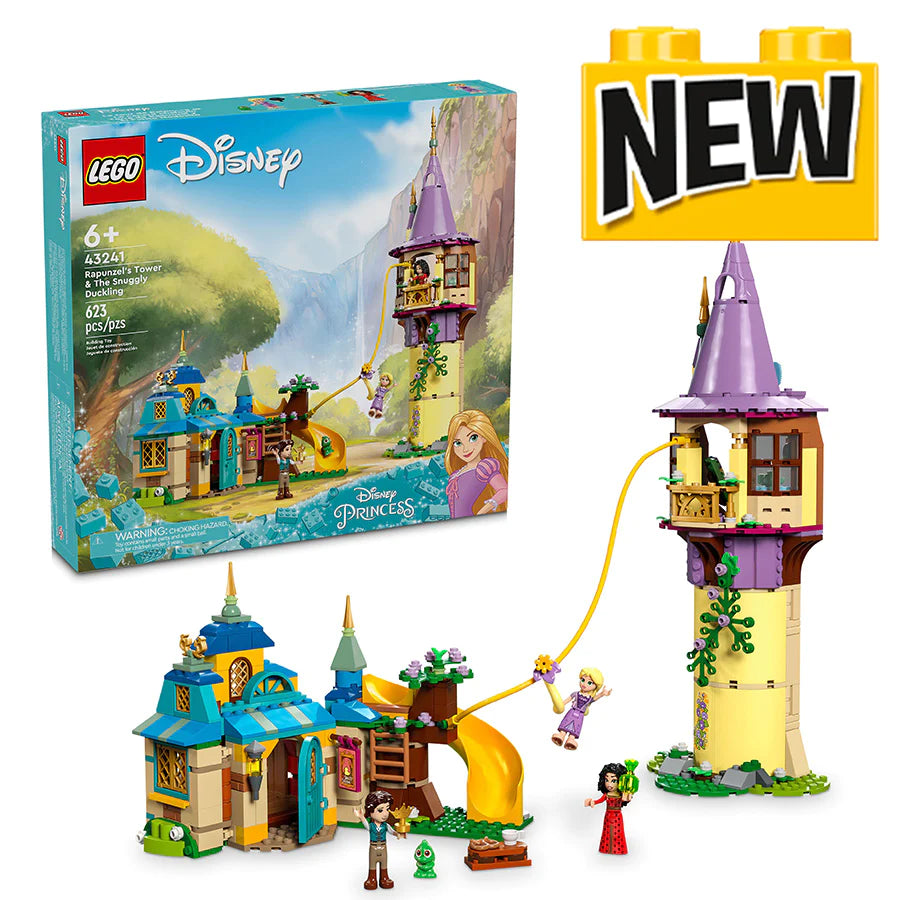 LEGO 43241 Disney Rapunzel's Tower & The Snuggly Duckling
