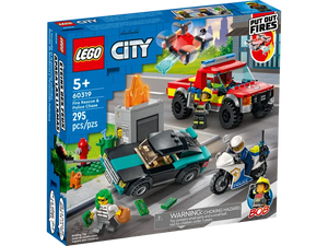 60319 LEGO City Fire Rescue & Police Chase