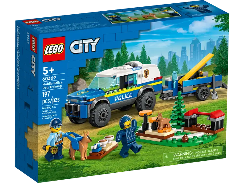 60369 LEGO City Mobile Police Dog Training