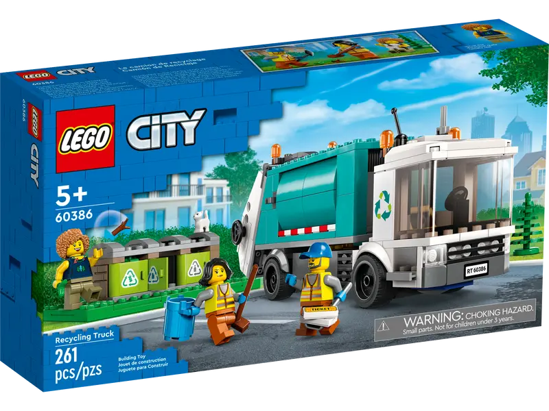 LEGO 60386 City Recycling Truck