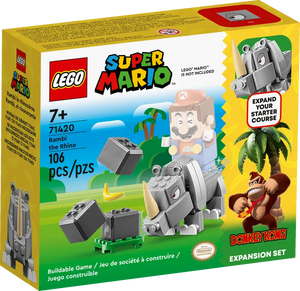 LEGO 71420 Super Mario Rambi the Rhino Expansion
