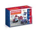 Magformers Amazing Police & Rescue Magnetic Building Cubes