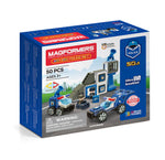 Magformers Amazing Police Magnetic Building Cubes