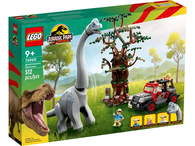 LEGO 76960 Jurassic Park 30th Anniversary Brachiosaurus