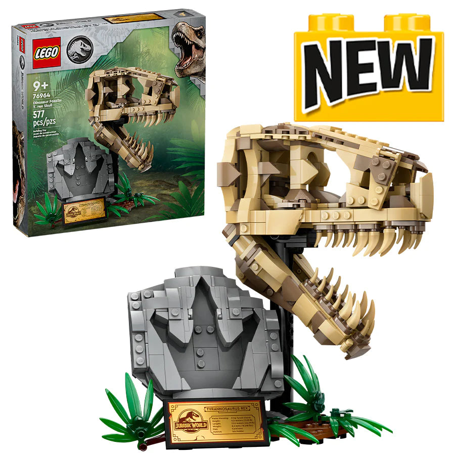LEGO 76964 Jurassic World Dinosaur Fossils: T-Rex Skull