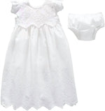 Mud Pie Eyelet Christening Gown 11030240