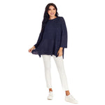 Mud Pie Thatcher Sweater Navy 80140095