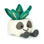 Jellycat I am Amuseables Skull Planter - A6SKPL