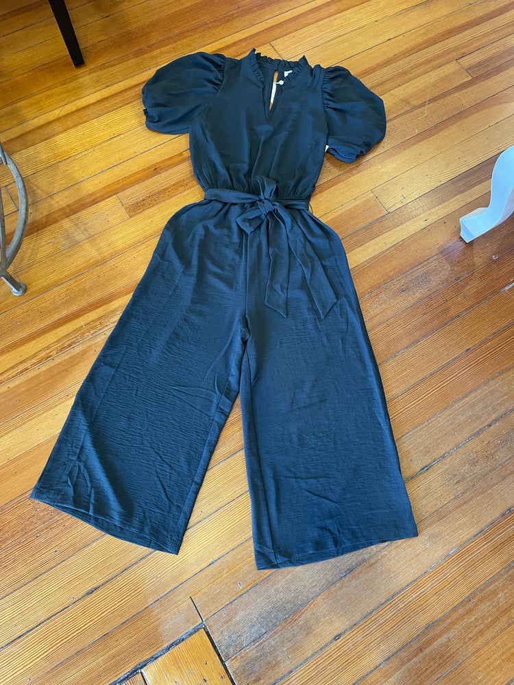 Mud Pie Evergreen Annalise Ankle Jumpsuit Size Small