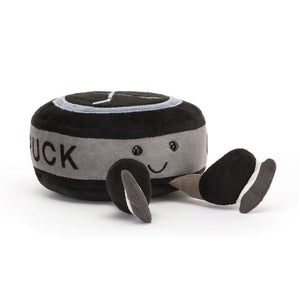 Jellycat I am Amuseable Sports Ice Hockey Puck AS2HP