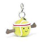 Jellycat I am Amuseable Sports Tennis Bag Charm AS4TBC