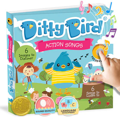 Ditty Bird Action Songs Interactive Book