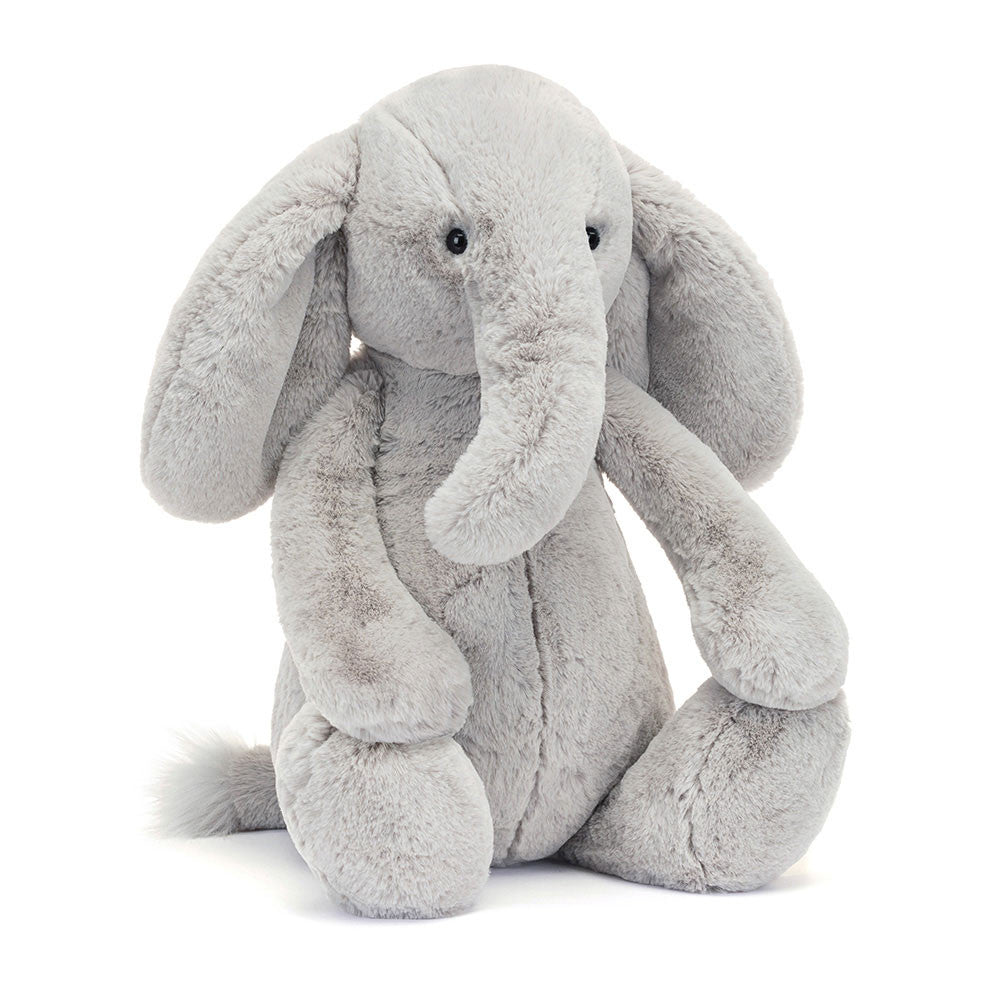 Jellycat I am Huge Bashful Luxe Elephant Thuddeus BAH2ELE