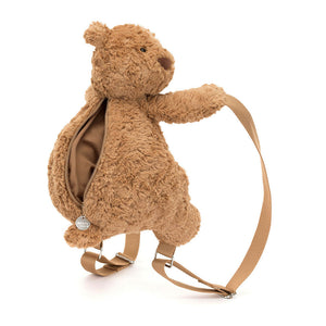 Jellycat I am Bartholomew Bear Backpack BAR4BP