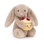 Jellycat My Name is Bashful Beige Bunny Birthday - BAS3BEBB