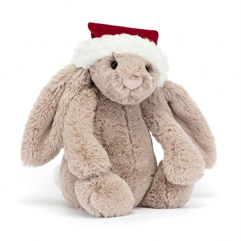 Jellycat I Am Bashful Christmas Bunny BAS3CHRIS