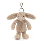 Jellycat I am Bashful Beige Bunny Bag Charm BAS4BEBC