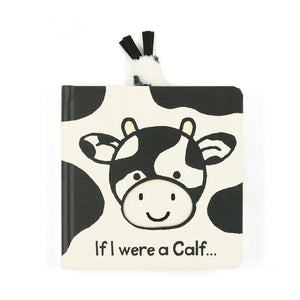 Jellycat If I Were a Calf Board Book - BB44CALF