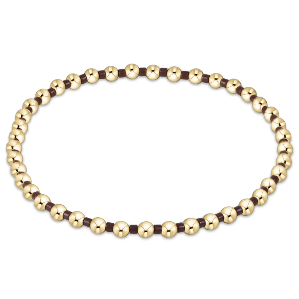 Enewton hope grateful bracelet - chocolate BHOPGRACHO