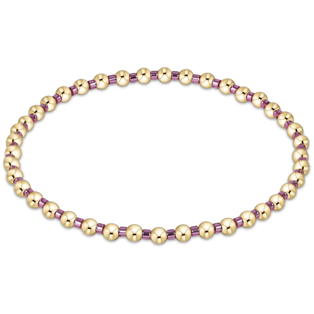 Enewton hope grateful bracelet - pink metallic BHOPGRAPMET