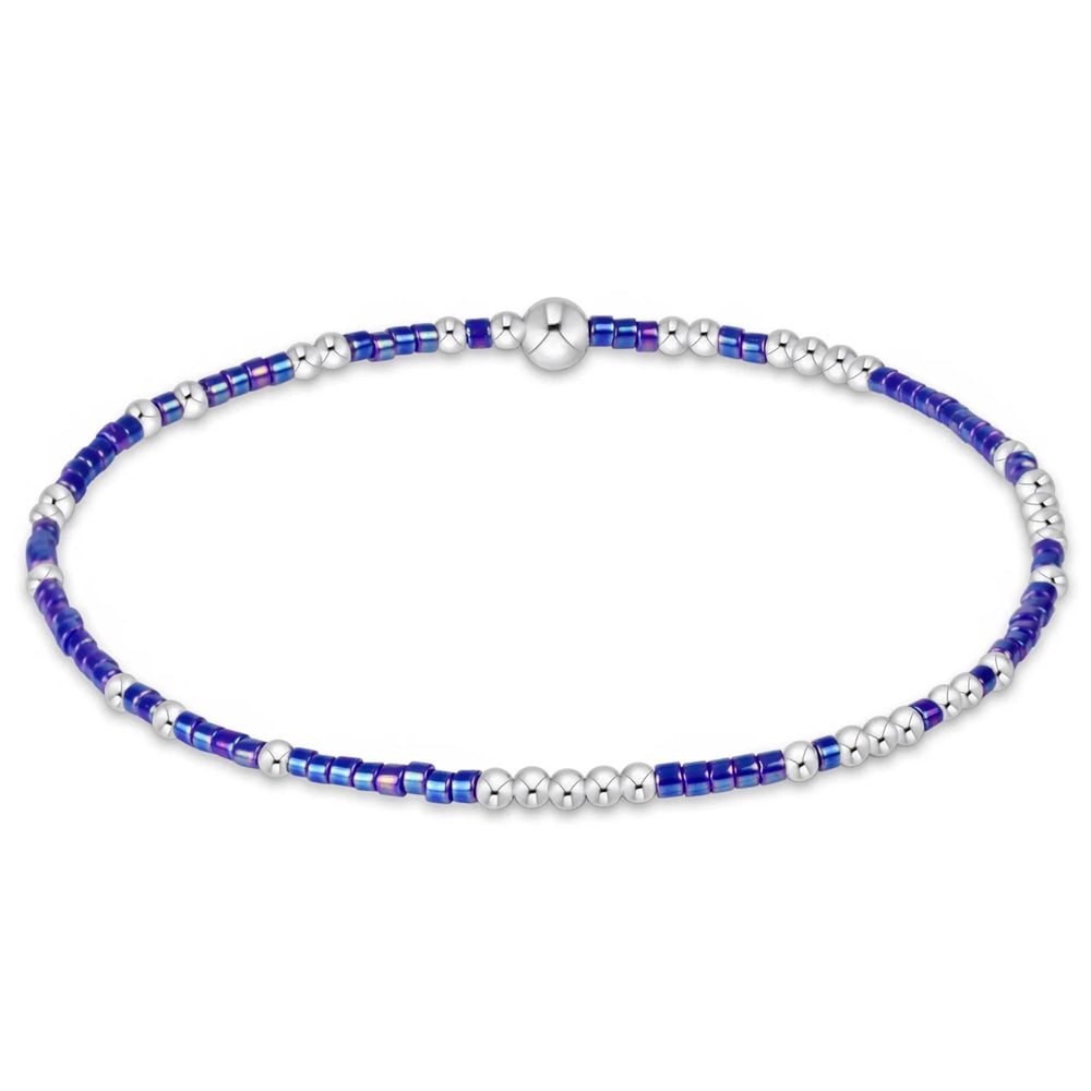 Enewton hope unwritten sterling bracelet - blue metallic BHOPUNWSSBMET