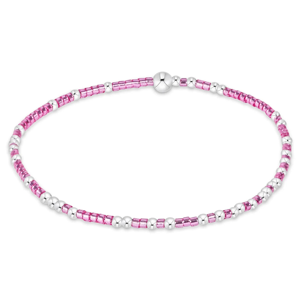 Enewton hope unwritten sterling bracelet - pink metallic
