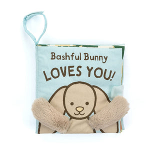 Jellycat Bashful Bunny Loves You Book - BK4BBLY