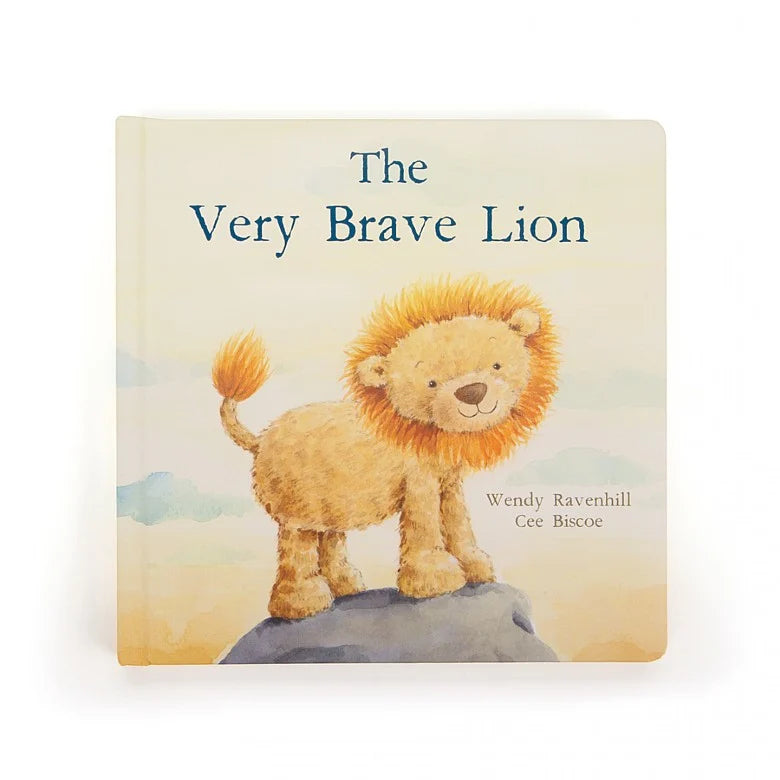 Jellycat The Very Brave Lion Book BK4BL